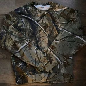 Camo crew neck